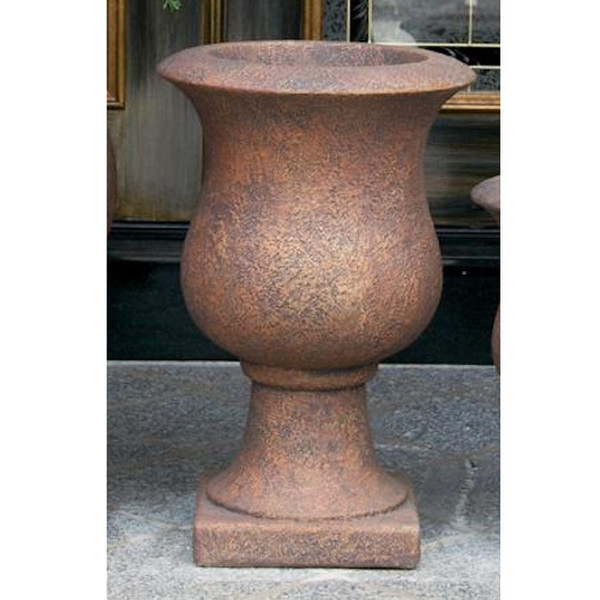 Vail Goblet Urn Cast Stone Planter 26" High